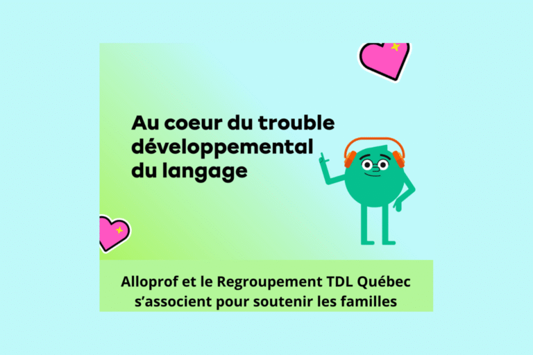 Article site web AlloProf TDL