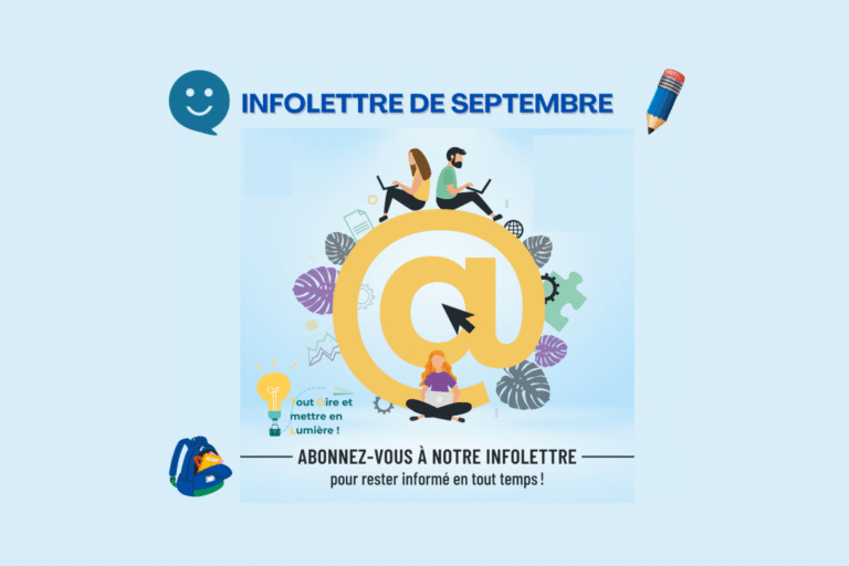 Infolettre site web septembre 2025
