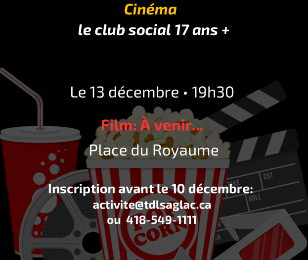 Cinéma club social 17 ans