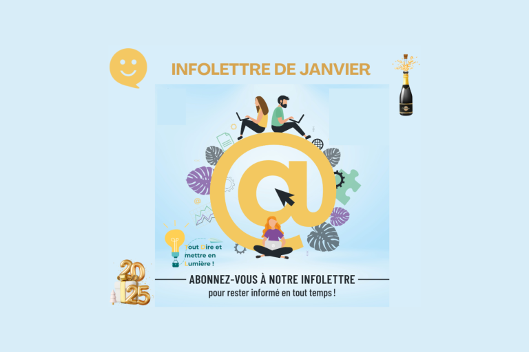 infolettre site web janvier 2025