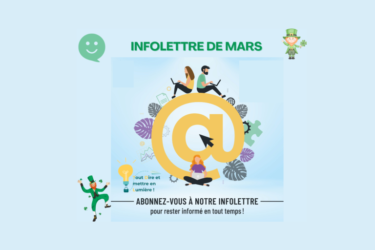 infolettre site web mars 2025